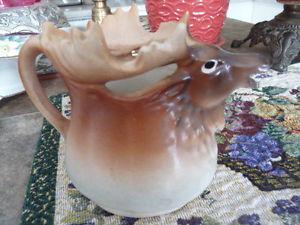 Lovely Small Antique Austrian Stagg Shaped Milk Jug