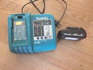 Makita Charger and Battery for Drill