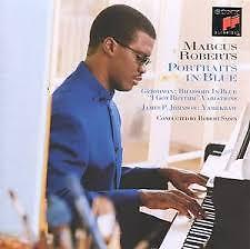 Marcus Roberts-Portraits In Blue/Gershwin cd-Mint condition