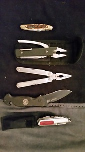 Multi tools and knifes