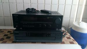 Music entertainment system cd player/receiver