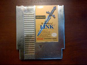 NES - Nintendo Cartridge - Adventure of LINK ZELDA II