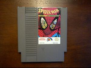 NES - Nintendo Cartridge - Spider-Man Return of the Sinister