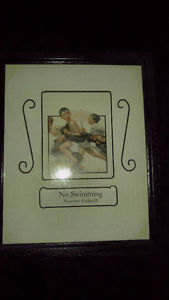 NORMAN ROCKWELL SMALL PICTURE $ BEEN STORED AWAY A1