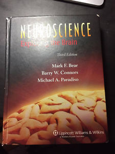 Neuroscience- Exploring the Brain 3rd Edition ($30)