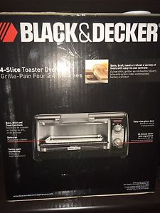 New in box toaster oven