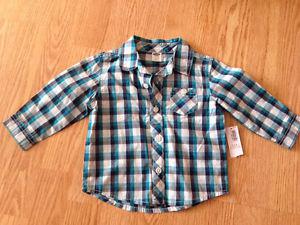 New with tags old navy shirt - (6-12 months)