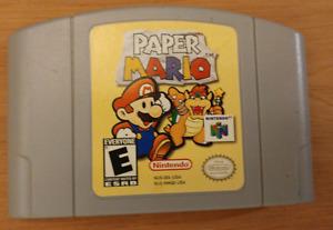 Nintendo N64 Paper Mario Excellent Shape