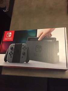 Nintendo Switch brand new in box never opened (grey)