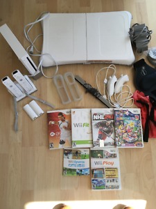 Nintendoo Wii, Wii Balance Board and Games