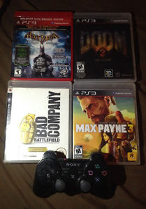 PS3 games & controller