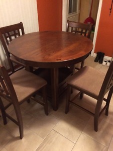 Pub Style Table and Chairs