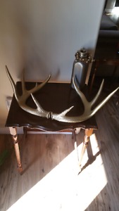Real Antlers Painted and Repurposed Arrow boards.