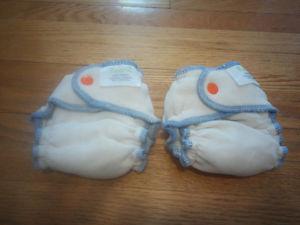 RearZ Newborn French Velour Fitted Diapers