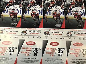 Roughnecks vs Swarm 4 tickets together Row 10! March 4th