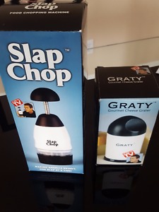 Slap Chop & Graty cheese grate