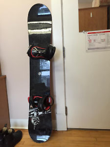 Snowboard with Bindings (size )