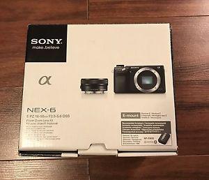 Sony Nex 6 camera, mm &  lenses