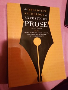 The Broadview anthology of expository prose