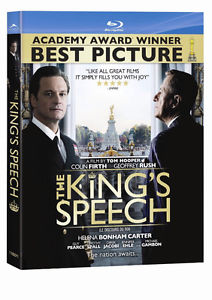 The King's Speech-Blu-Ray-Colin Firth,Geoffrey Rush-Great
