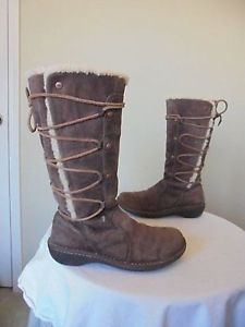 UGG SURFCAT BROWN BOOTS us8-fit like 7-7.5