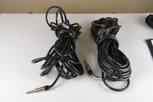 VARIOUS PATCH CORDS FOR MONITORS/SPEAKERS/GUITAR/PEDALS