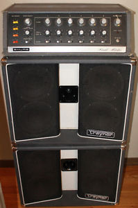 Vintage PA Gear - Shure Vocal Master & Traynor BW3 Speakers
