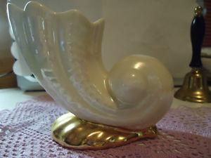 Vintage Sea Shell Vase