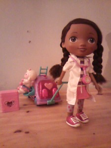 Walking DocMcStuffins doll