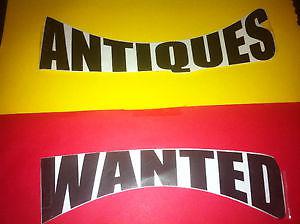Wanted: VINTAGE ITEMS WANTED_CALL BEFORE YOU SELL