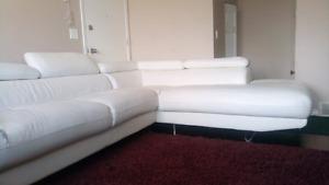 Wanted: White leather couch