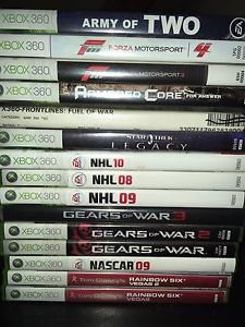 Xbox 360 games for sale