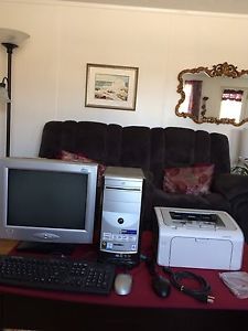 eMachine computer,Monitor& Ink jet Printer