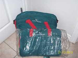 2 cathy pacific duffle bags,new with tags. 1 in plastic