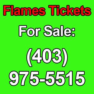 2 or 4 FLAMES TICKETS ALL GAMES BRUINS STARS KINGS AVALANCHE