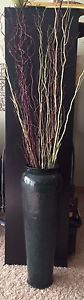 3 decorative vases with branches Varying sizes