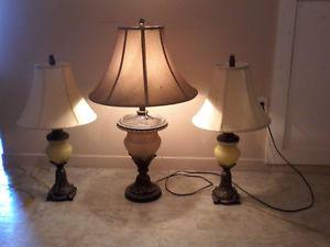 3 nice lamps 175$firm