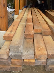 3x6 rough fir long lengths