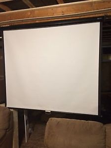 60" wide projector screen