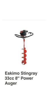 8" ice auger