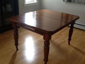 Antique dining table