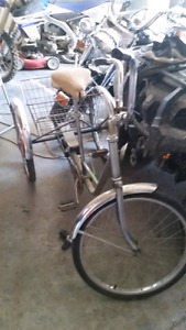 Antique tricycle