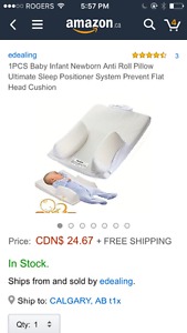 Baby sleep positioner/anti roll mat