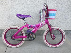 Barbie bike, 16" wheels