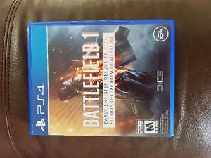 Battlefield 1 DELUXE EDITION ps4