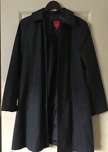 Black Esprit trench coat