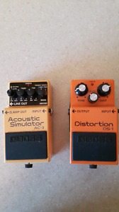 Boss pedals