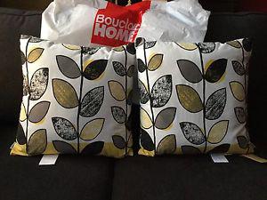 Bouclair Home "Evelyn" Pillows Set of 2 - NEW with tags!
