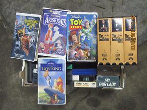 Box Sets and Various VHS movies