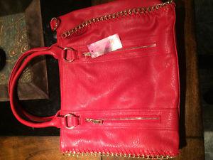 Brand New Red Leather Purse